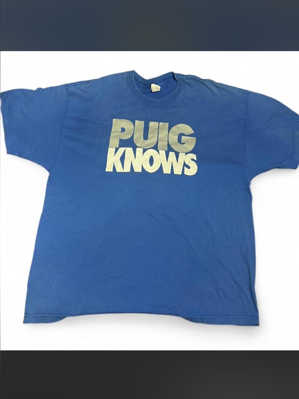 Alstyle Puig Knows Dodgers MLB Graphic Tee